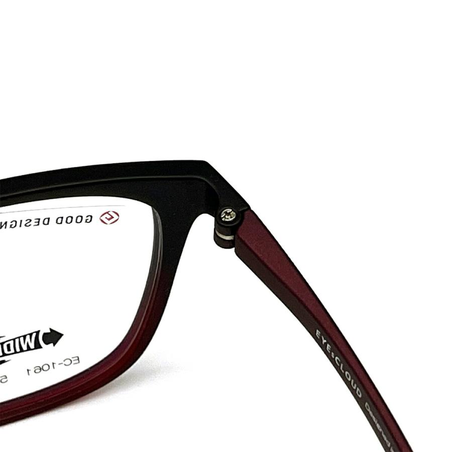 大きいサイズ メガネ EC-1061 col.6 57mm EYEs CLOUD アイクラウド