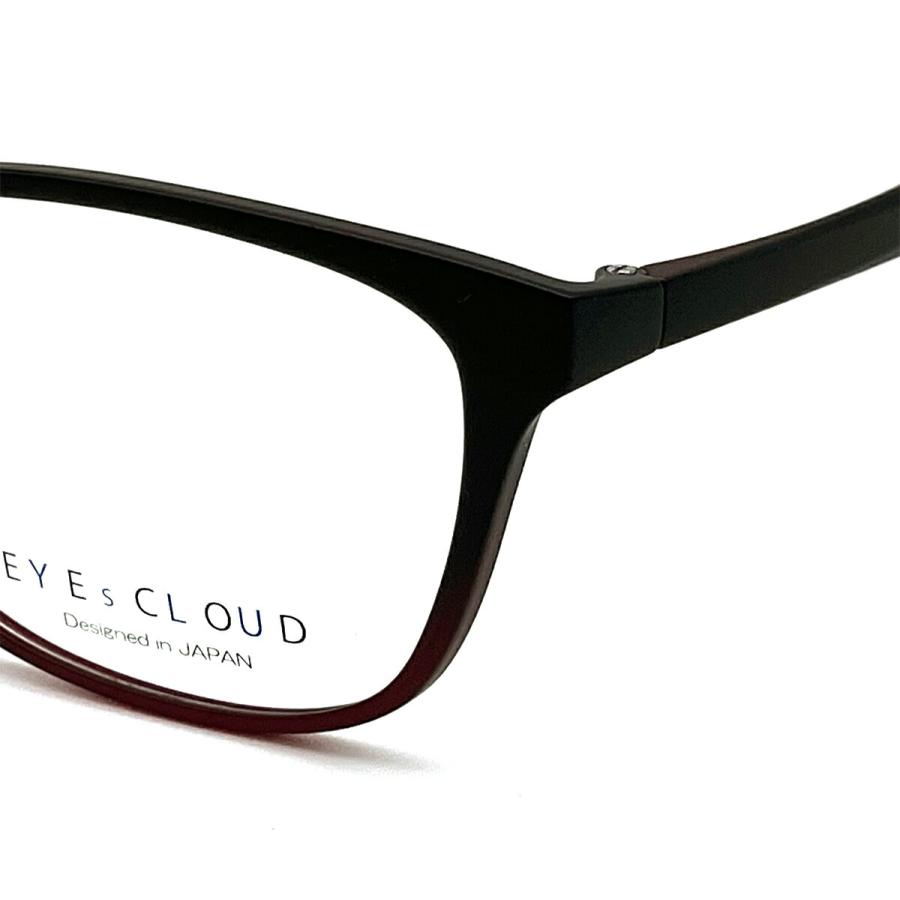 大きいサイズ メガネ EC-1061 col.6 57mm EYEs CLOUD アイクラウド