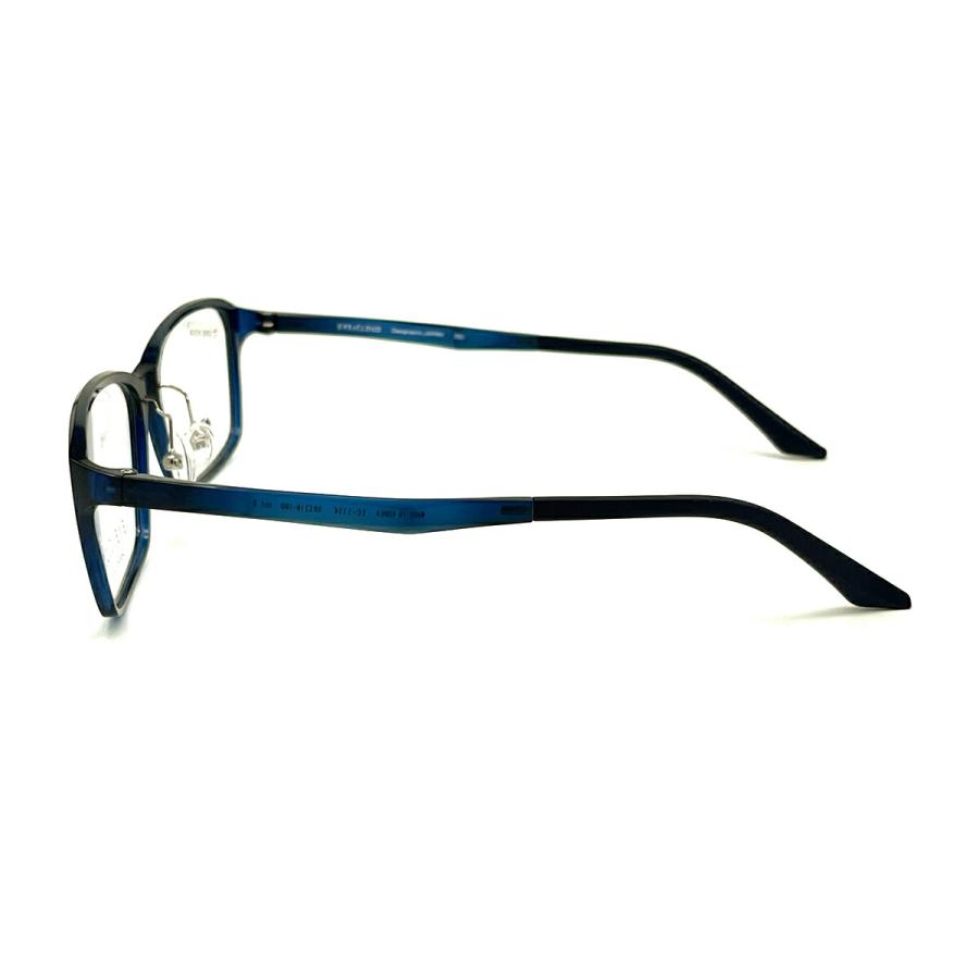 大きいサイズ メガネ EC-1114 col.2 59mm EYEs CLOUD アイクラウド