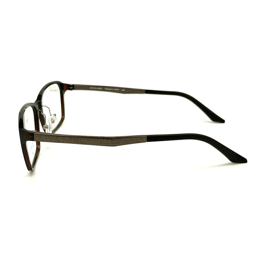 大きいサイズ メガネ EC-1114 col.3 59mm EYEs CLOUD アイクラウド