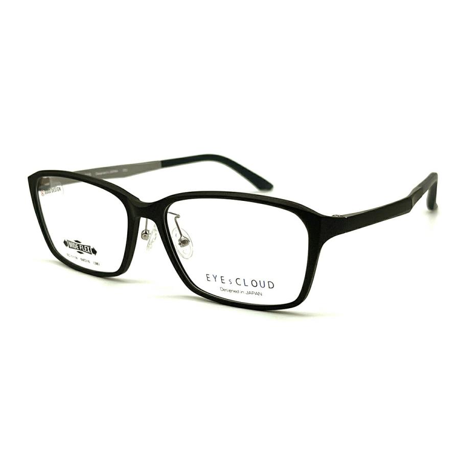 大きいサイズ メガネ EC-1114 col.5 59mm EYEs CLOUD アイクラウド 大きい顔 フレーム メンズ レディース 大きいサイズ メガネ EC-1114 col.5 59mm EYEs CLOUD アイクラウド