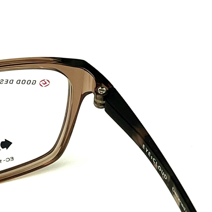 大きいサイズ 度付きレンズセット EC-1114 col.6 59mm EYEs CLOUD アイ