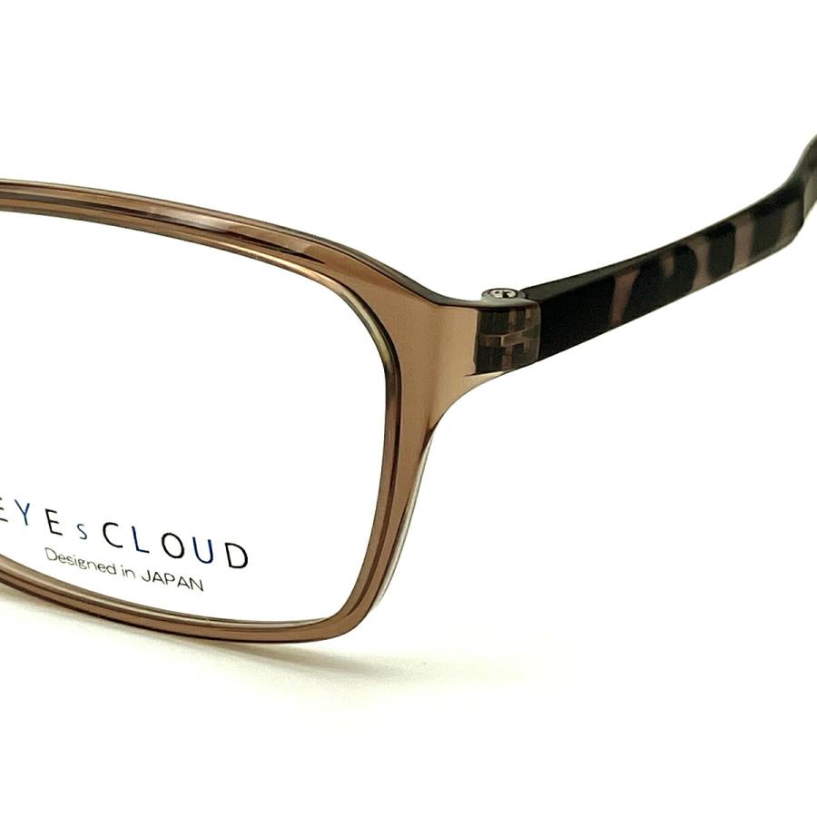 大きいサイズ 度付きレンズセット EC-1114 col.6 59mm EYEs CLOUD アイクラウド ニューオーブル167AS UVカット メンズ レディース 大きいサイズ 度付きレンズセット EC-1114 col.6 59mm EYEs CLOUD アイ