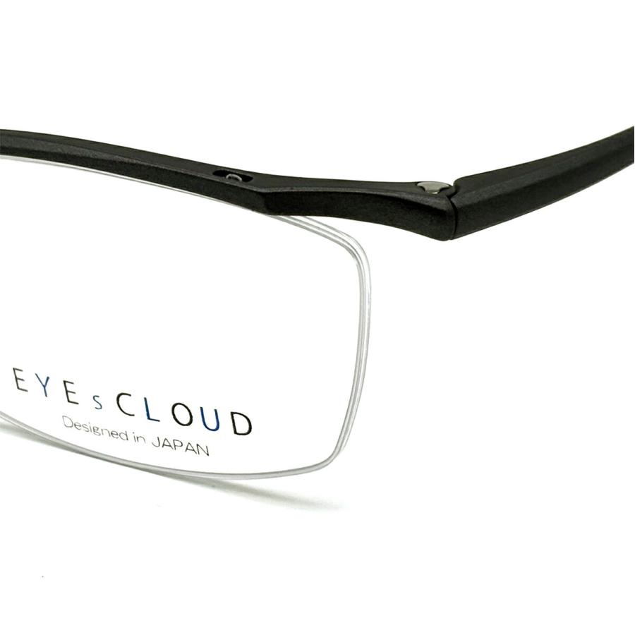 アイクラウド メガネ EC-1115 col.2 55mm EYEs CLOUD フレーム 超軽量