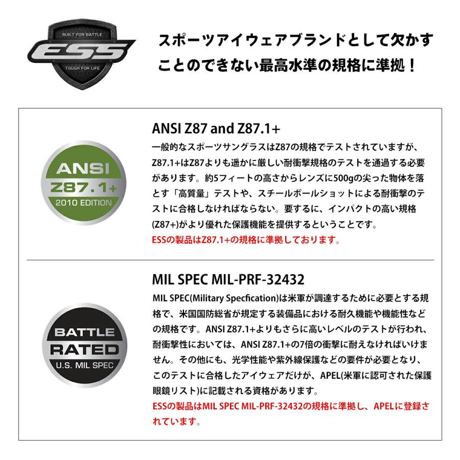ESS クロスブレイド ナロ セラコート EE9034-108 CROSSBLADE NARO JAPAN LIMITED 日本限定 サングラス UVカット 国内正規品の画像