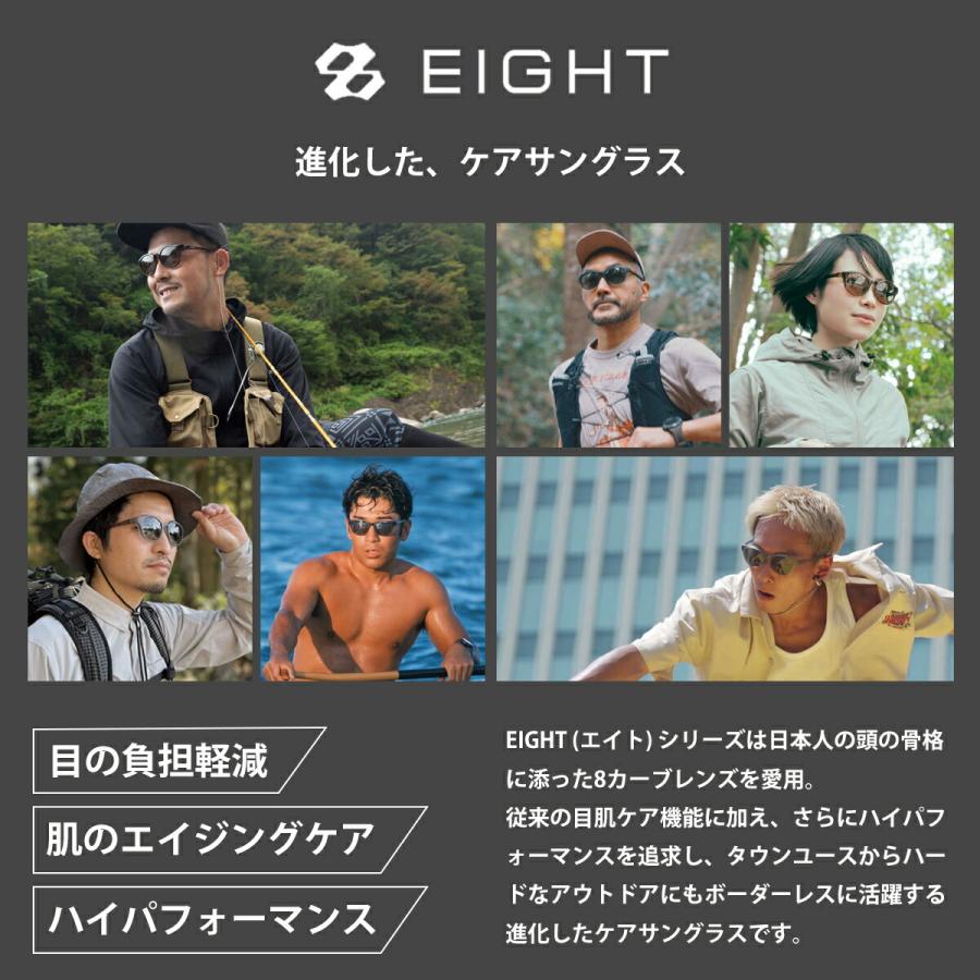 ソライズ エイト 偏光 サングラス EIGHT SUN 4色 53mm SOLAIZ 日本製