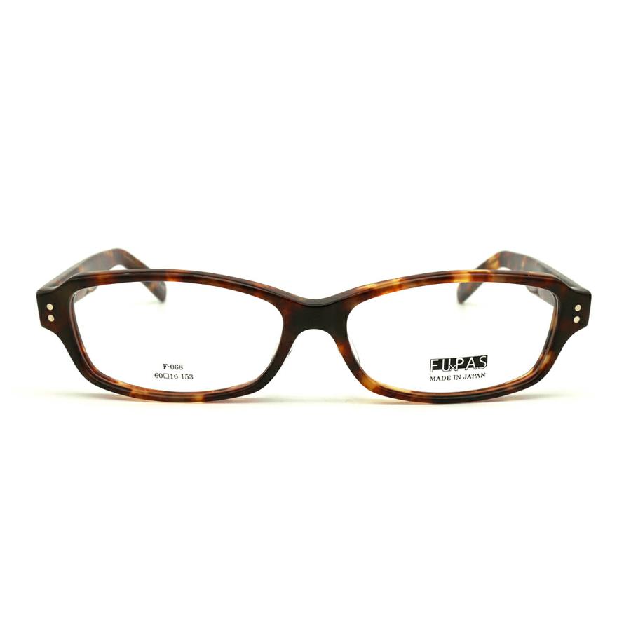 大きいサイズ メガネ F-068 col.2 60mm フーパス FU×PAS BIGサイズ
