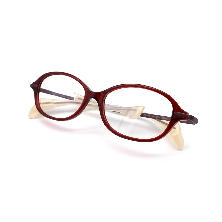 美品ちょこシーFG24510 ブラウン メガネ(度あり) 鼻に跡がつかない メガネ FG24510 ちょこシー フレーム 伊達 度付き 鼻