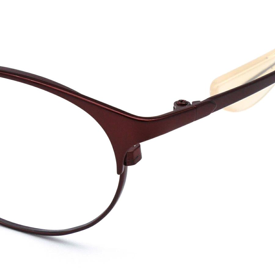 ちょこシー FG24514 col.RE Choco See 鼻に跡がつかないメガネ チョコ