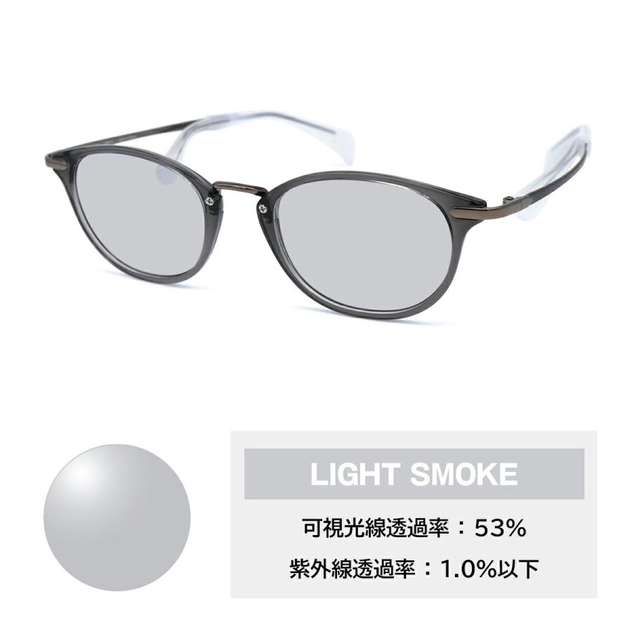ちょこシー サングラス ライトカラー FG24515 col.GR Choco See 鼻に跡 