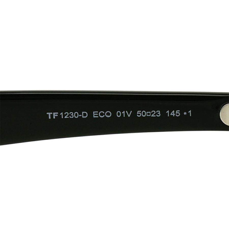 トムフォード サングラス FT1230D (TF1230D) ECO col.01V 50mm TOM FORD アジアンフィット UVカット 国内正規品の画像