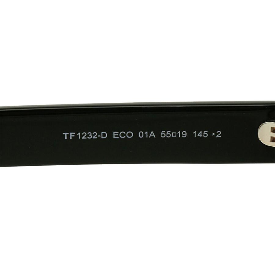トムフォード サングラス FT1232D (TF1232D) ECO col.01A 55mm TOM FORD アジアンフィット UVカット 国内正規品の画像