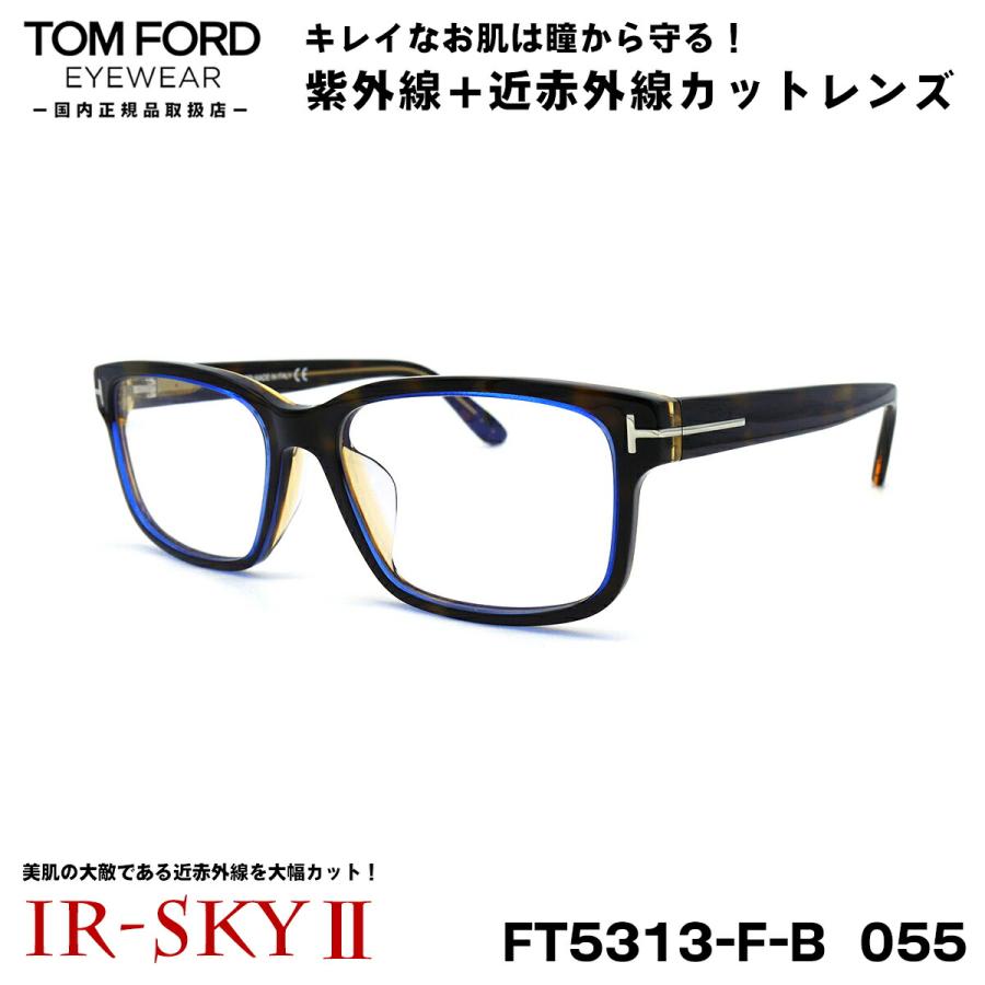 トムフォード 美肌ケア メガネ TOM FORD FT5313FB (TF5313FB) 055 55 