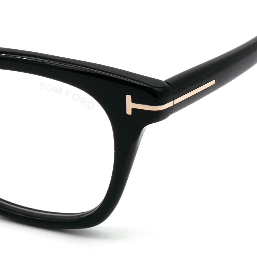 トムフォード ダテメガネ FT5870FB TOM 52mm col.001 ブルーライト