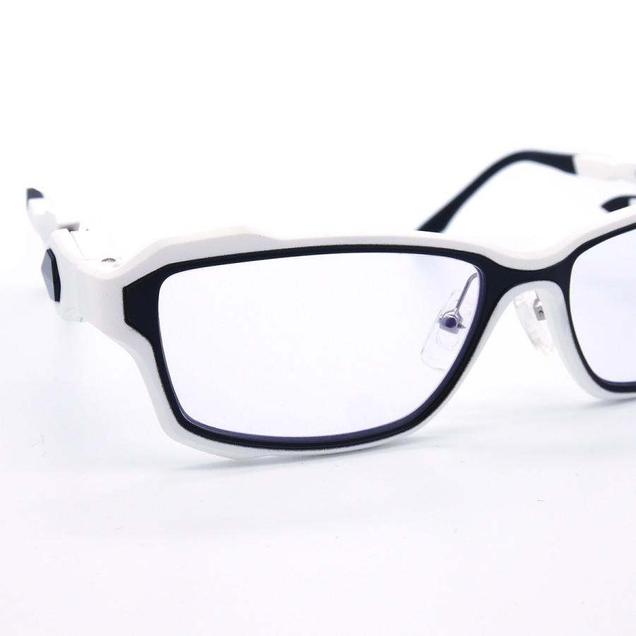 ゲーム メガネ ゴッドアイ 白 ゲーミンググラス パソコン 眼鏡 e