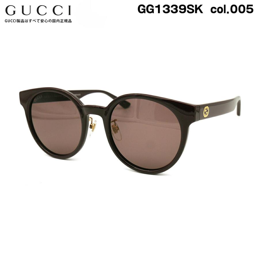 グッチ サングラス GG1339SK col.005 54mm GUCCI アジアンフィット UV 
