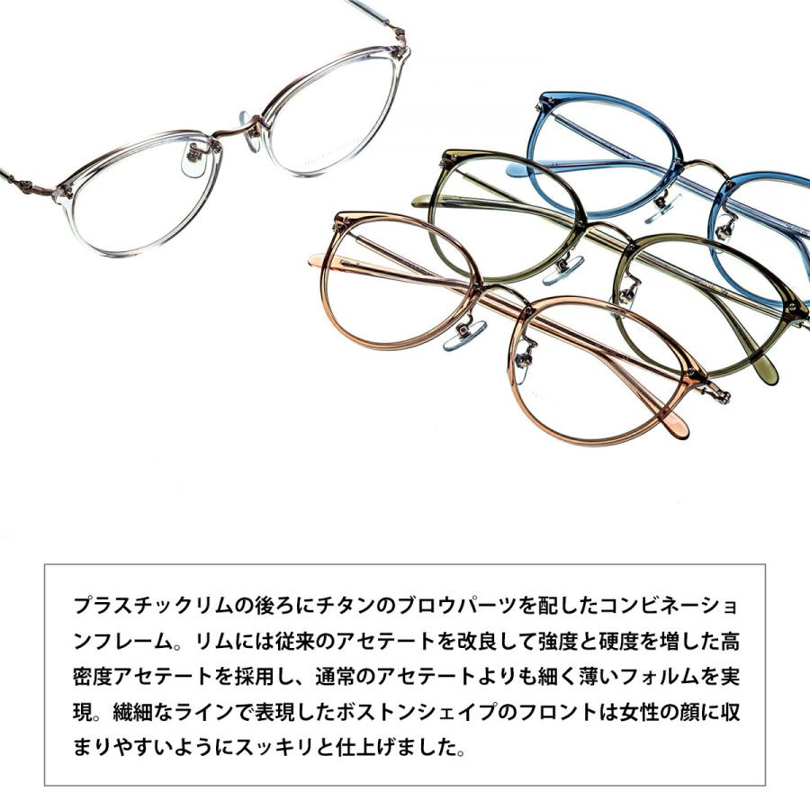 ハスキーノイズ メガネ H-185 7色 48mm HUSKY NOISE 日本製 鯖江