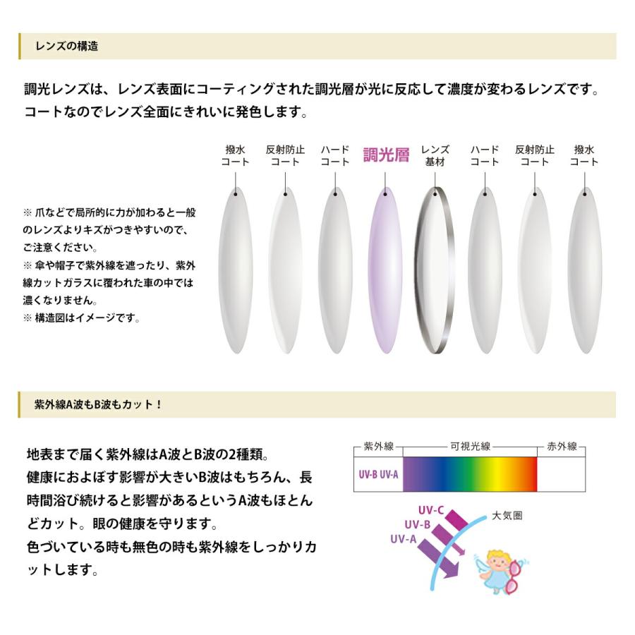 HOYA 度付きレンズ 調光 センシティ2 HOYA SENSITY2 球面 HL60 ハイ