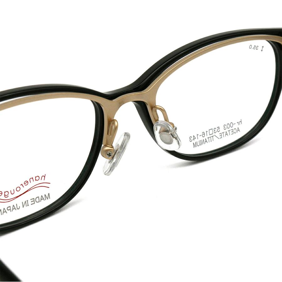 老眼鏡 ブルーライトカット hr-003 col.4 53mm hanerouge ハネルージュ
