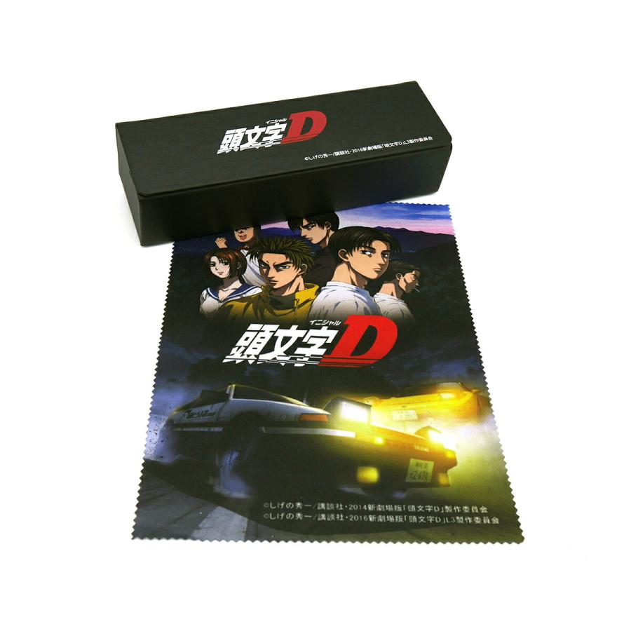 頭文字D メガネ AE86 55mm イニシャルD 藤原とうふ店 UVカット