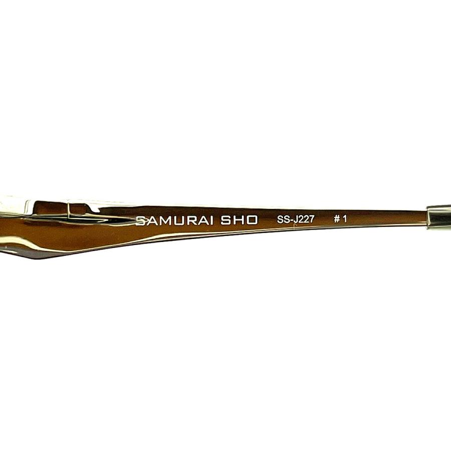 サムライ翔 2025 メガネ SS-J227 col.1 59mm SAMURAI翔 仁 No.63 日本