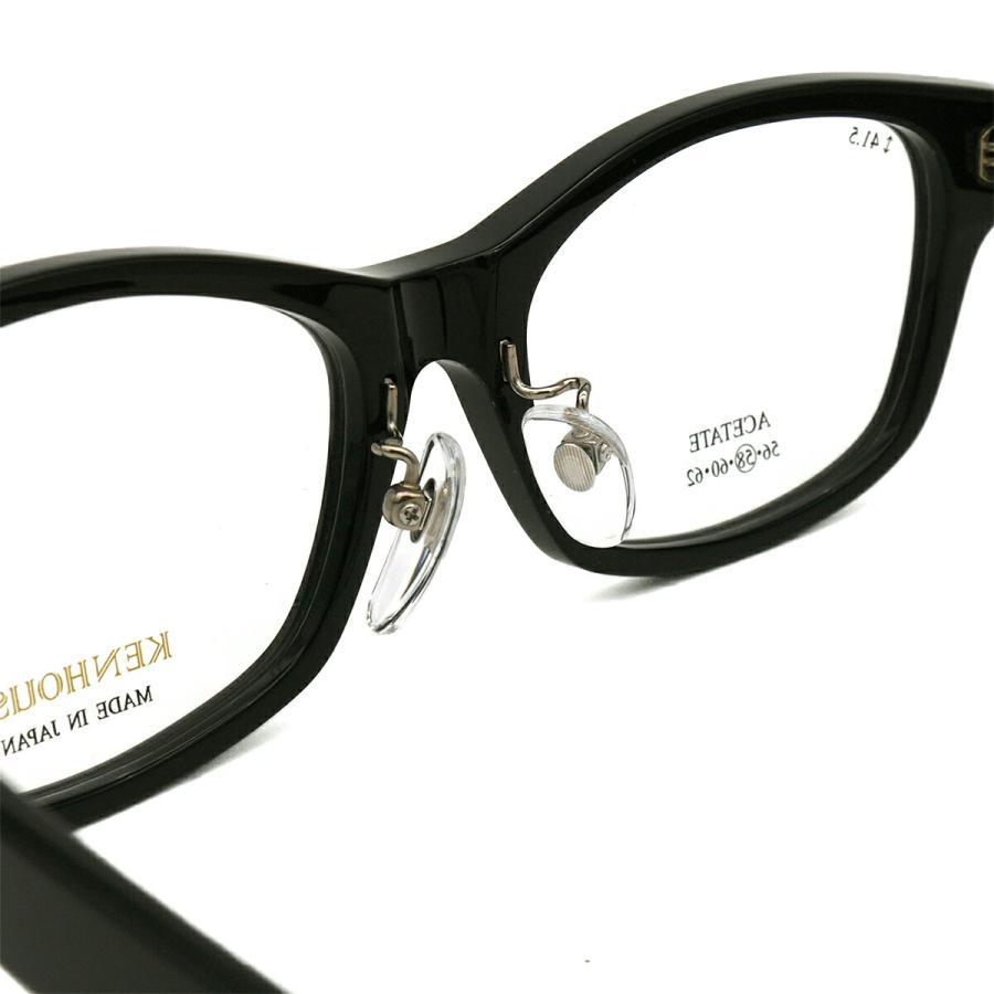 大きいサイズ ダテメガネ KH-100 col.1 58mm 60mm ケンハウス KENHOUSE