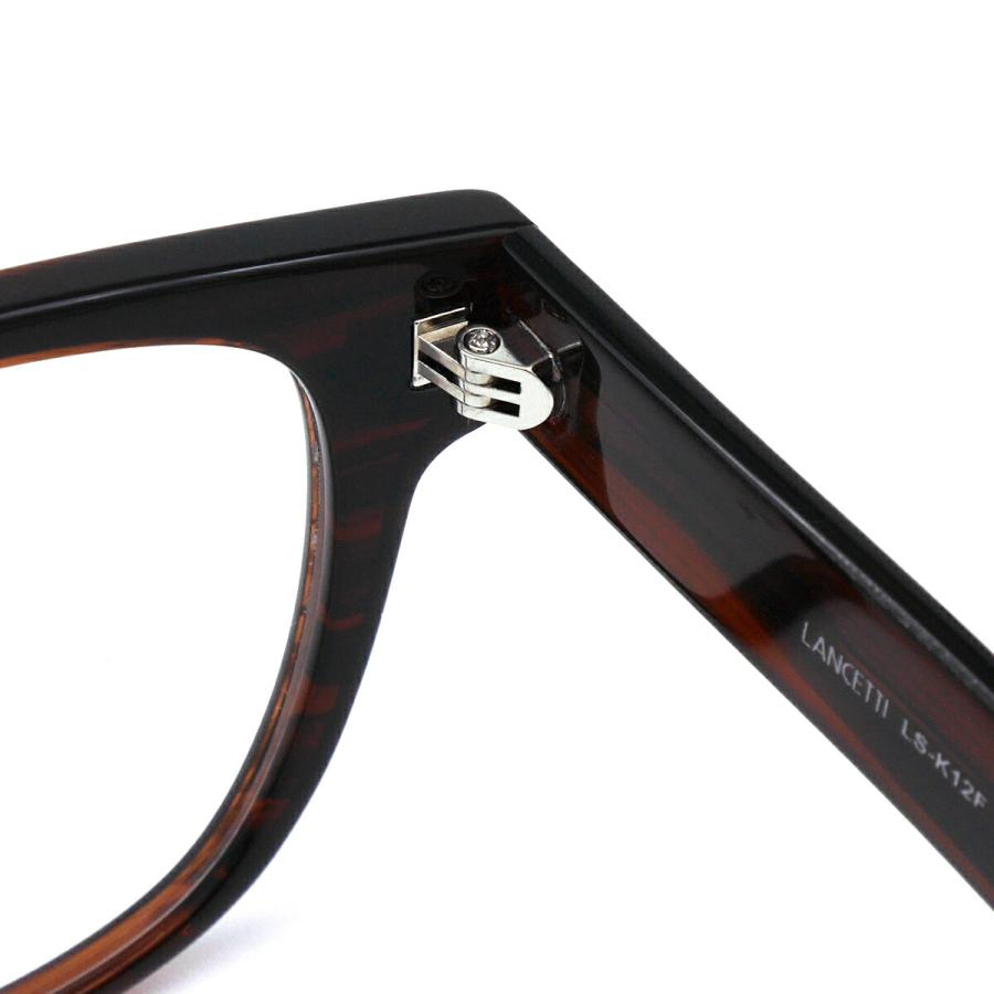 LANCETTI（ランチェッティ） 大きいサイズ 伊達 ダテメガネ LS-K12F
