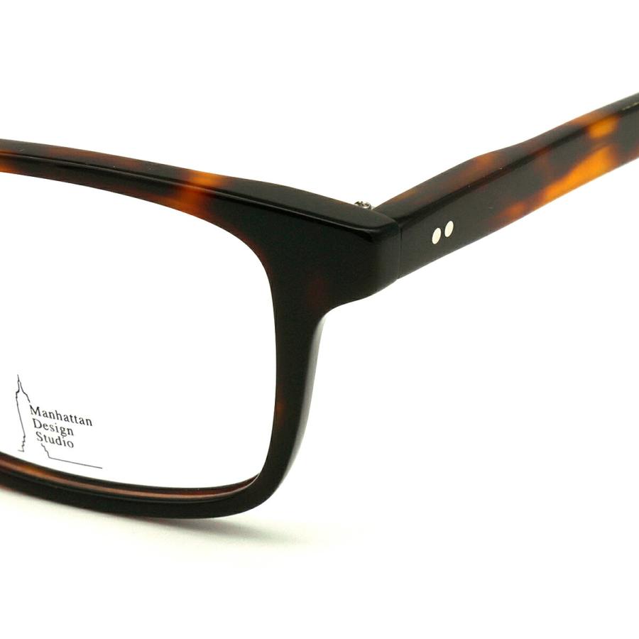 大きいサイズ メガネ MDS-122 col.1 60mm マンハッタンデザイン
