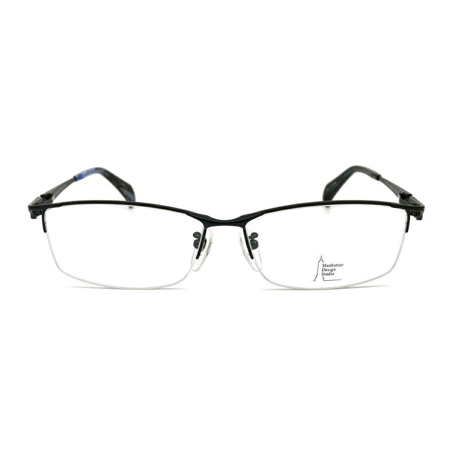 大きいサイズ メガネ MDS-518 col.2 60mm マンハッタンデザイン