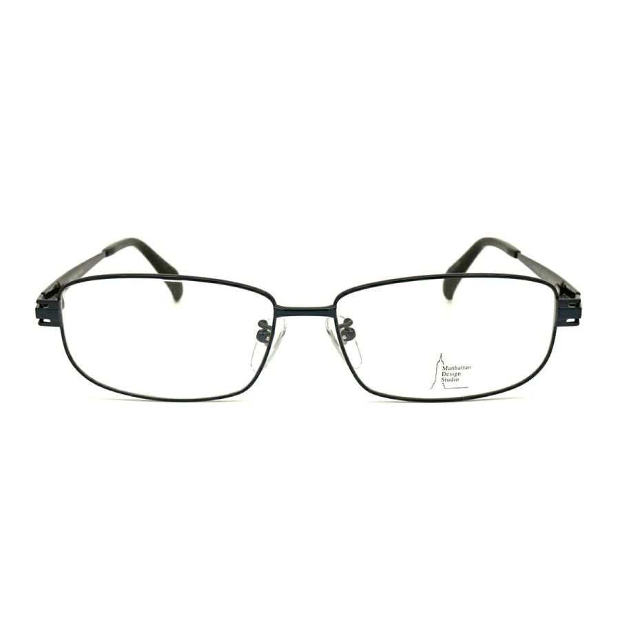 大きいサイズ メガネ MDS-527 col.3 60mm マンハッタンデザイン