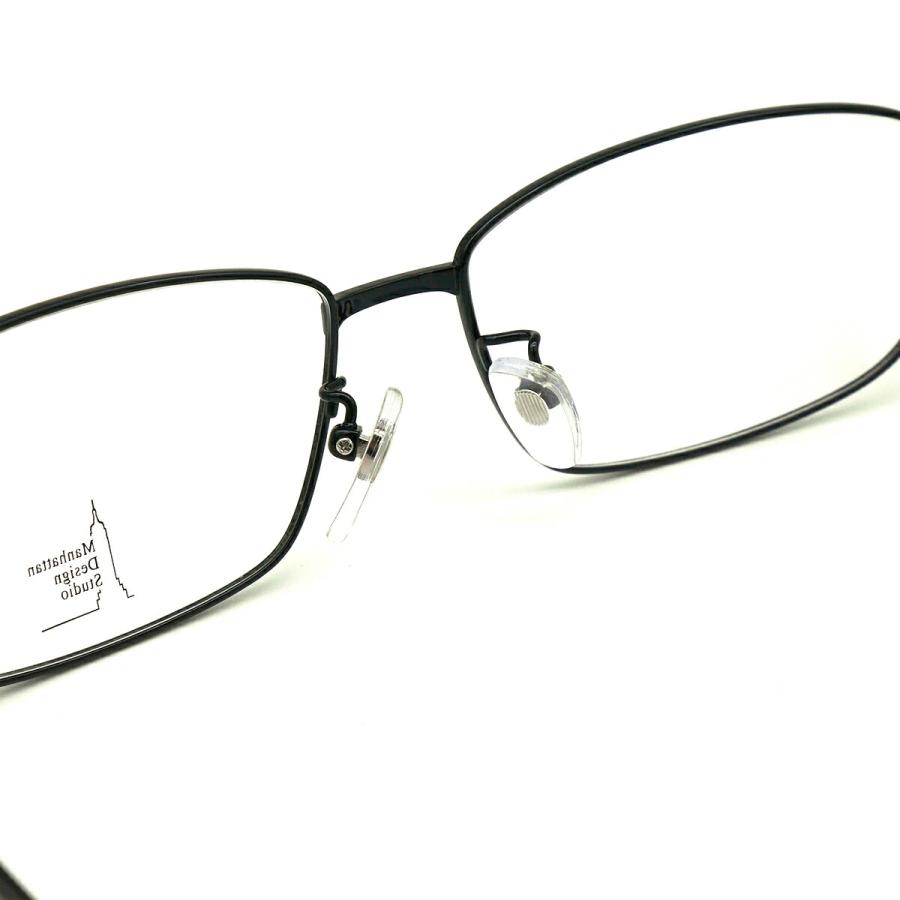 大きいサイズ メガネ MDS-527 col.3 60mm マンハッタンデザイン