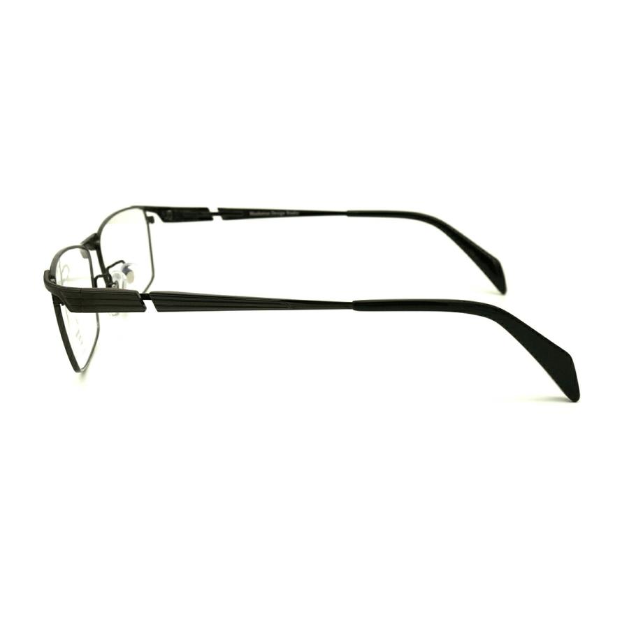 大きいサイズ 伊達 ダテメガネ MDS-528 col.2 60mm マンハッタン