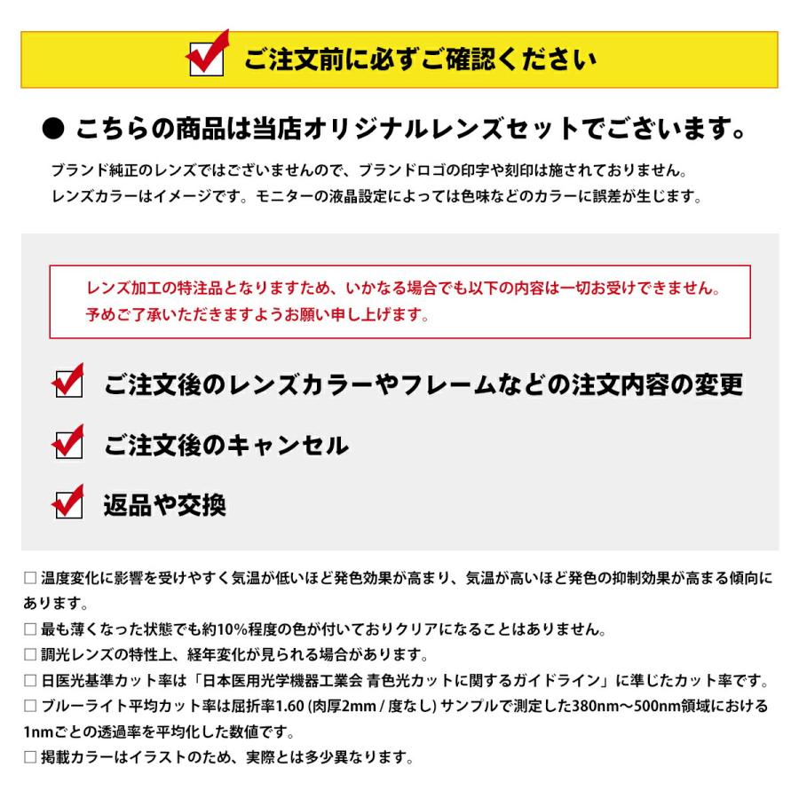 大きいサイズ 可視光調光 サングラス MDS-528 col.3 60mm マンハッタン