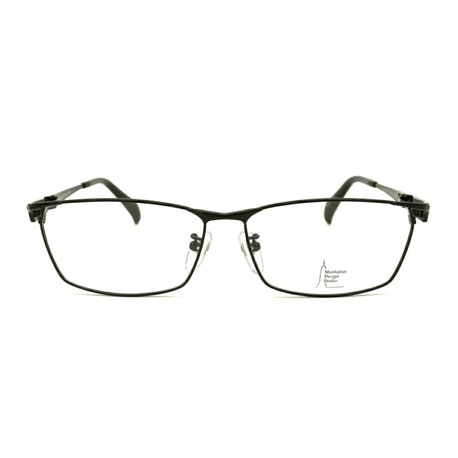 大きいサイズ メガネ MDS-528 col.3 60mm マンハッタンデザインスタジオ BIGサイズ 大きい顔 大柄 フレーム 大きいサイズ メガネ MDS-528 col.3 60mm マンハッタンデザイン