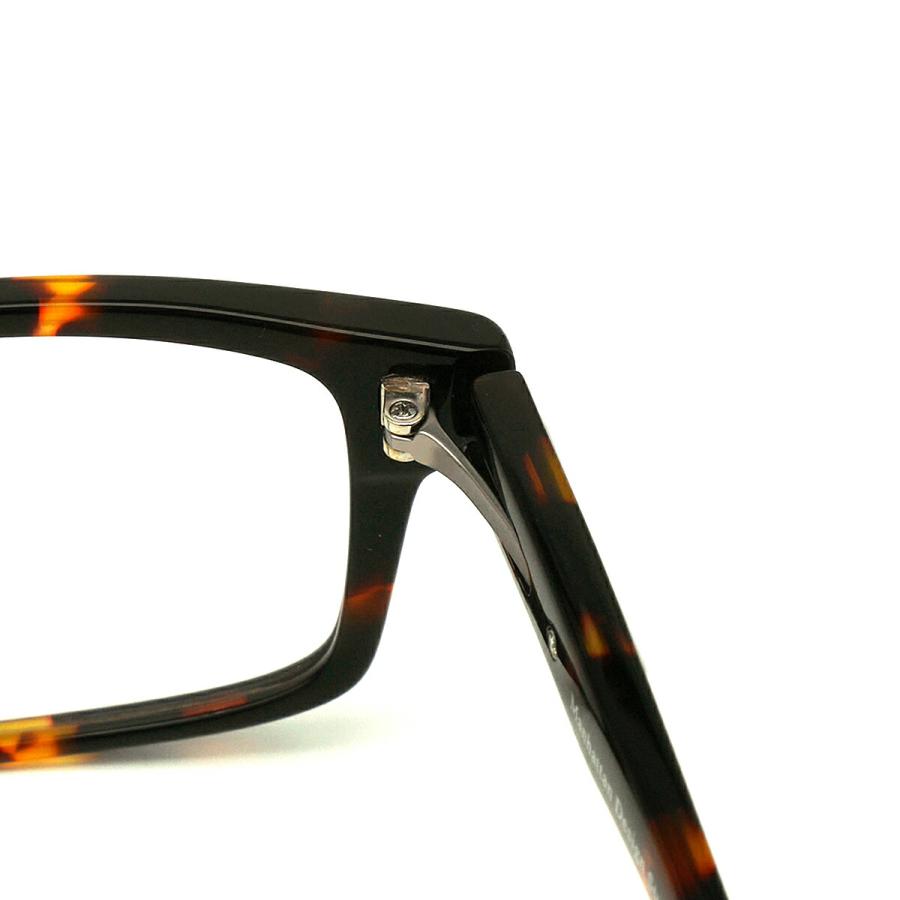 大きいサイズ 伊達 ダテメガネ MDS-529 col.1 60mm マンハッタン