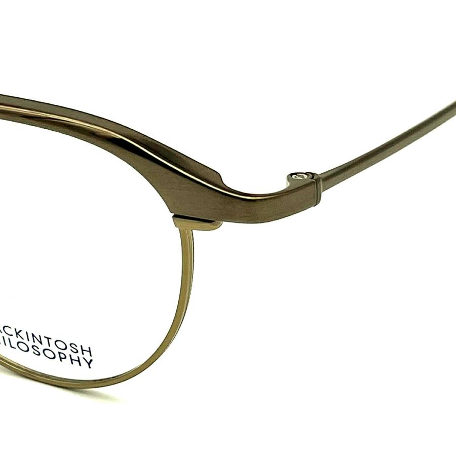 伊達メガネ ブルーライトカット MP-1039 col.2 48mm マッキントッシュ フィロソフィー MACKINTOSH PHILOSOPHY UVカット MACKINTOSH PHILOSOPHY（マッキントッシュフィロソフィー） 伊達メガネ