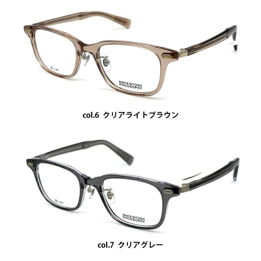 伊達メガネ ブルーライトカット MP-5026 4色 50mm マッキントッシュフィロソフィー メンズ レディース UVカット_8