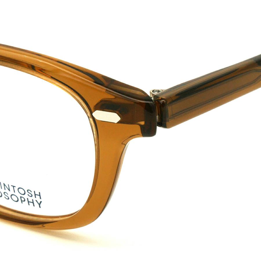 伊達メガネ ブルーライトカット MP-5040 col.3 47mm マッキントッシュ