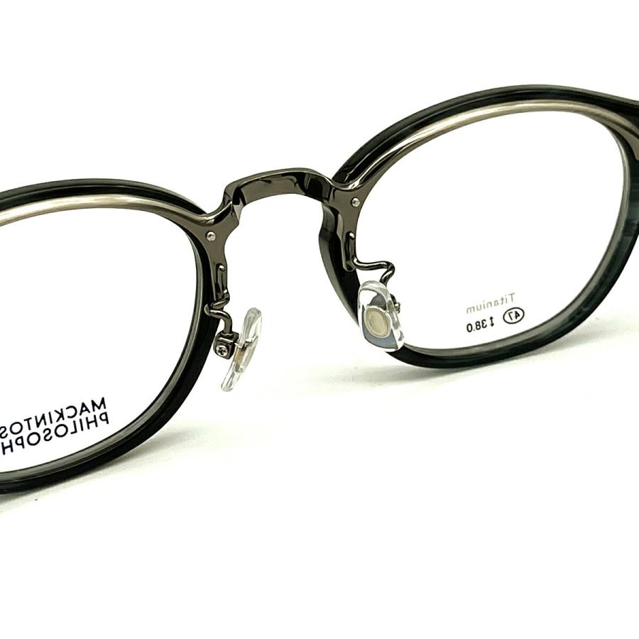 伊達メガネ ブルーライトカット MP-5040 col.3 47mm マッキントッシュ フィロソフィー MACKINTOSH PHILOSOPHY UVカット_9