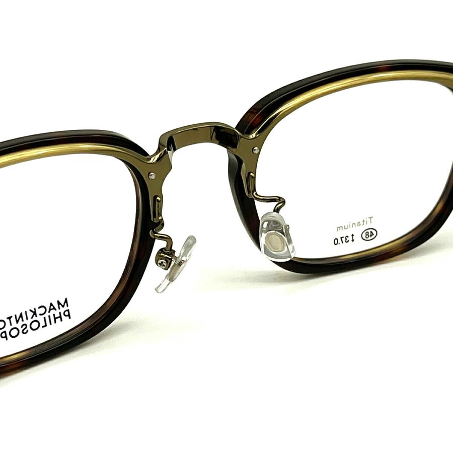 伊達メガネ ブルーライトカット MP-5041 col.2 48mm マッキントッシュ フィロソフィー MACKINTOSH PHILOSOPHY UVカット_9