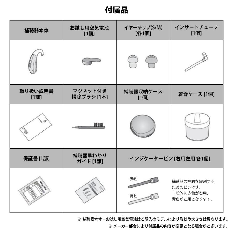 シグニア 補聴器 耳かけ型 電池式 プロンプトMP グレー Prompt MP 電池