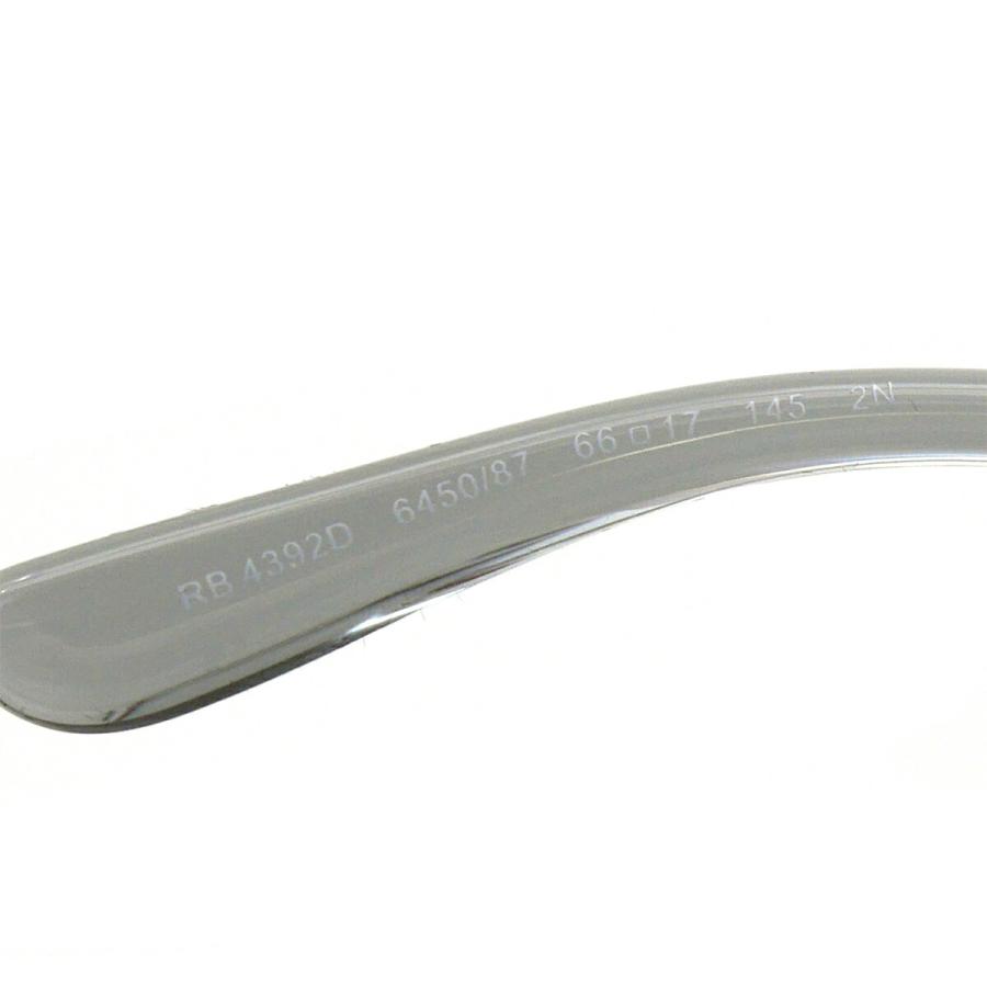 レイバン 大きいサイズ サングラス RB4392D col.645087 66mm Ray レイバン 大きいサイズ サングラス RB4392D col.645087 66mm Ray