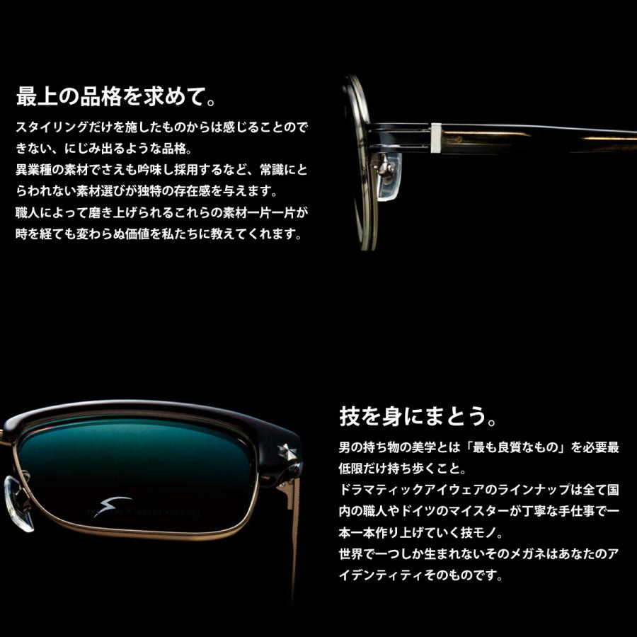 ソリッドブルー メガネ S-236 4色 49mm SOLID BLUE 日本製 鯖江