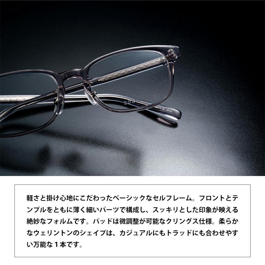 ソリッドブルー メガネ S-252 4色 51mm SOLID BLUE 日本製 鯖江