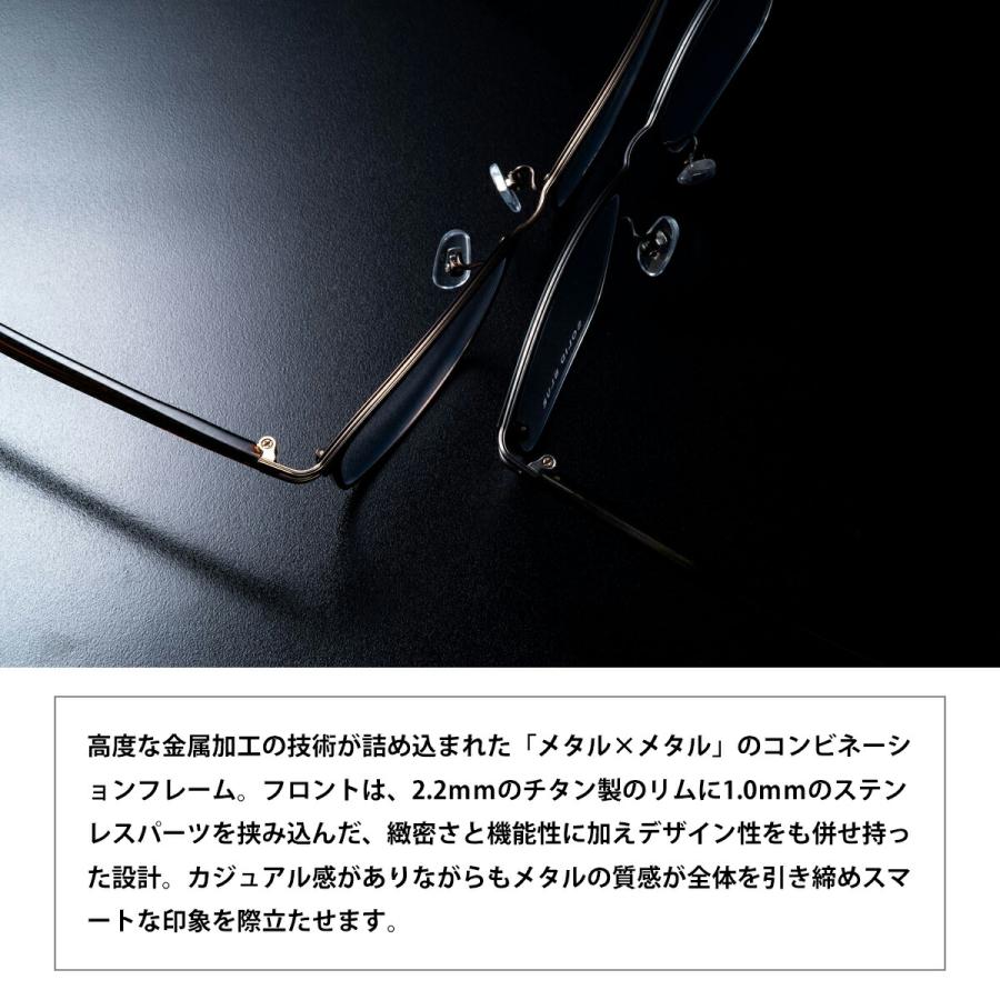 ソリッドブルー メガネ S-262 4色 54mm SOLID BLUE 日本製 鯖江