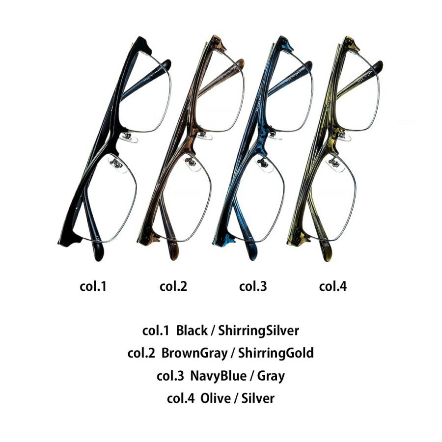 ソリッドブルー メガネ S-264 4色 54mm SOLID BLUE 日本製 鯖江