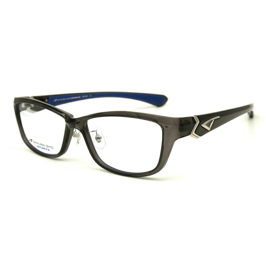 サムライ翔 15周年モデル 2025 メガネ SS-SA001 col.3 57mm SAMURAI翔 SPORTS メンズ フレーム 大きいサイズ 度付き対応可 サムライ翔 15周年モデル 2025 メガネ SS-SA001 col.3 57mm SAMURAI翔