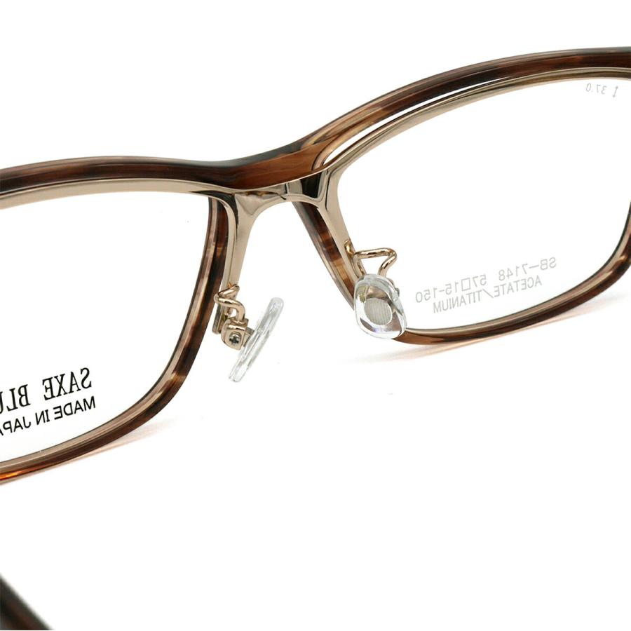 ザックスブルー SB-7148 col.3 57mm SAXE BLUE 跳ね上げ 単式 鯖江 日本製 メガネ フレーム ザックスブルー SB-7148 col.3 57mm SAXE BLUE 跳ね上げ 単式 鯖江