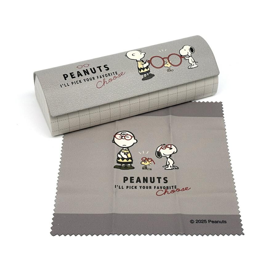 メガネケース スヌーピー キャラクター 27121 093096 PEANUTS メガネ