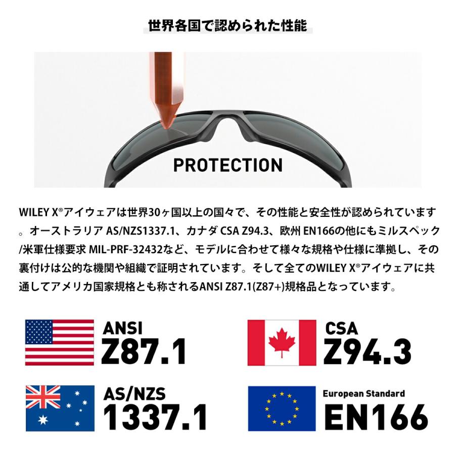 ワイリーエックス アルファ 偏光 サングラス WXJ-AC6ALF09 WILEY X WX ALFA 09 キャプティベイト ブルーミラー 日本仕様の画像